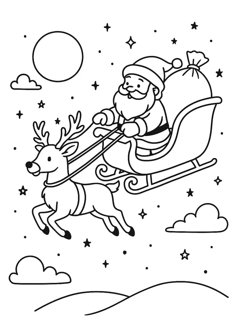 Weihnachts-Malbuch – Bild 5 von 6