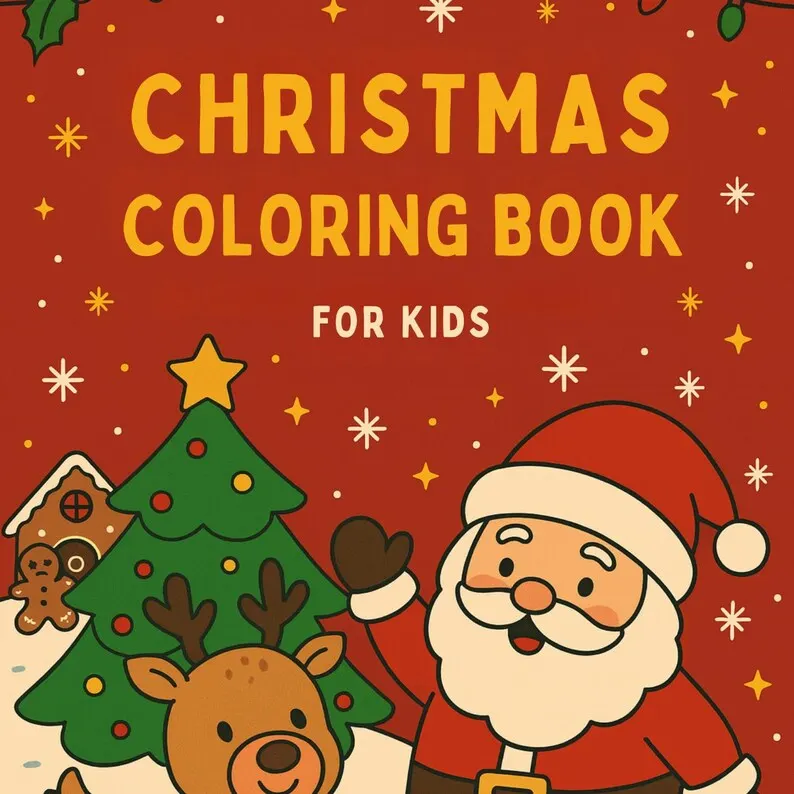 Libro da colorare di Natale