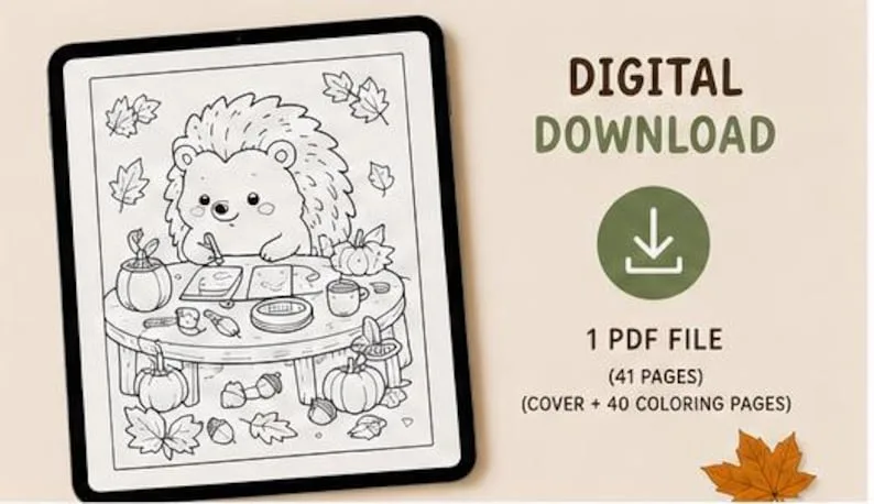 Libro kawaii «Otoño acogedor» – Imagen 2 de 6