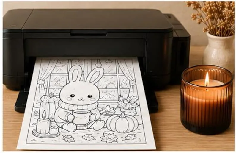 Libro kawaii «Otoño acogedor» – Imagen 5 de 6