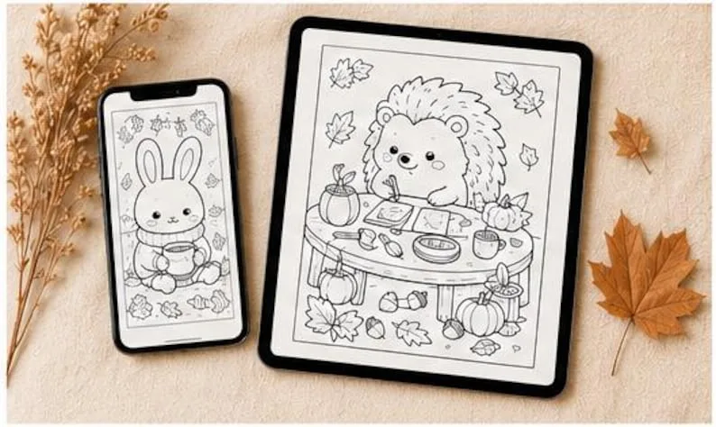 Libro kawaii «Otoño acogedor» – Imagen 6 de 6