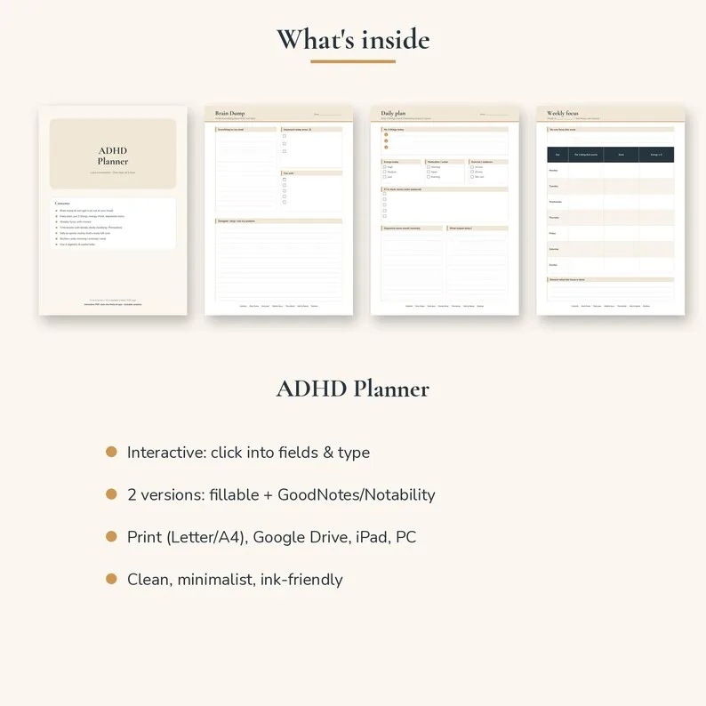 ADHD Planner – Immagine 2 di 2