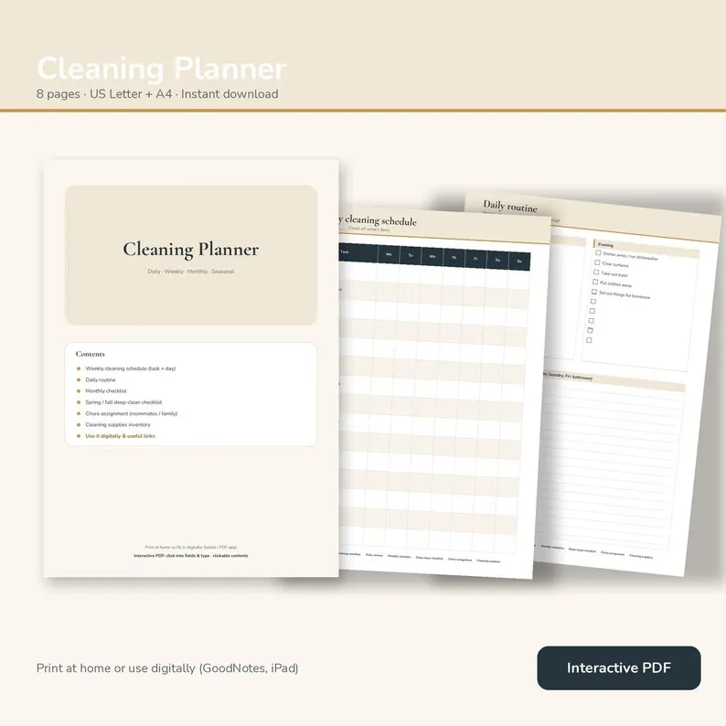 Cleaning Planner