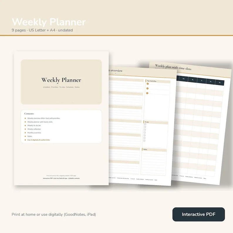 Everyday Planner Bundle – Immagine 2 di 5