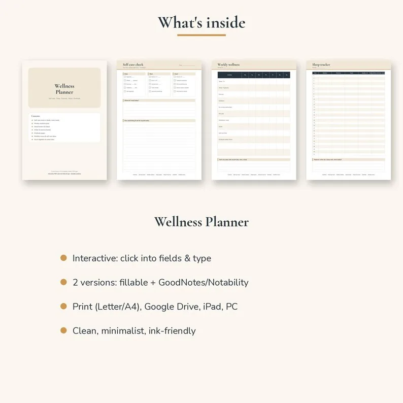Wellness Planner – Imagen 2 de 2