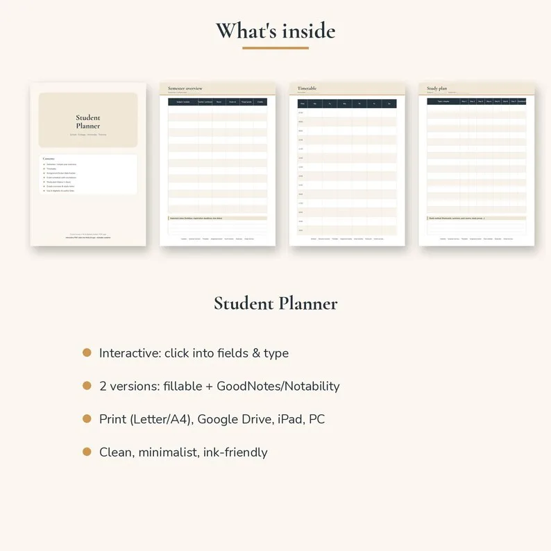 Student Planner – Immagine 2 di 2
