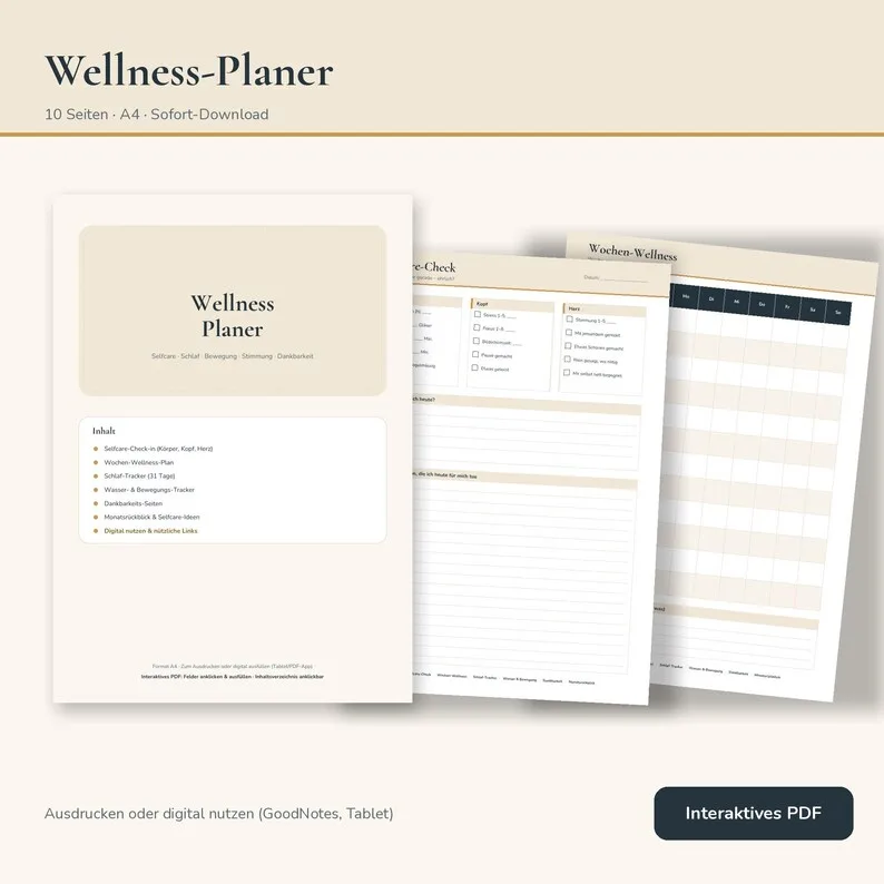 Planner benessere