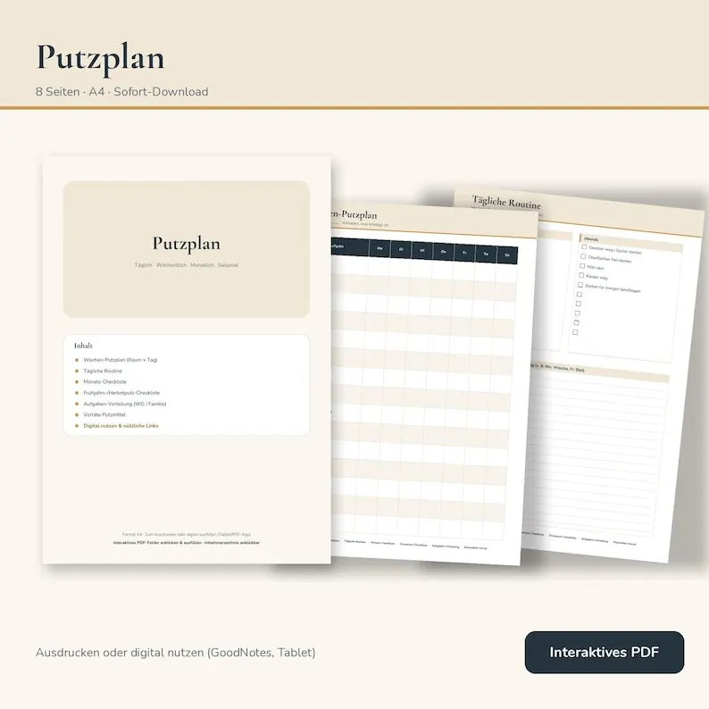Planner pulizie