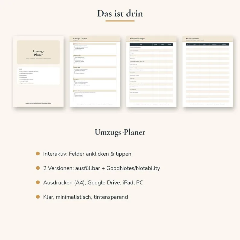 Planner trasloco – Immagine 2 di 2