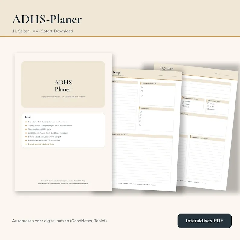 Planner ADHD