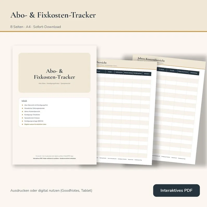 Subscription Tracker